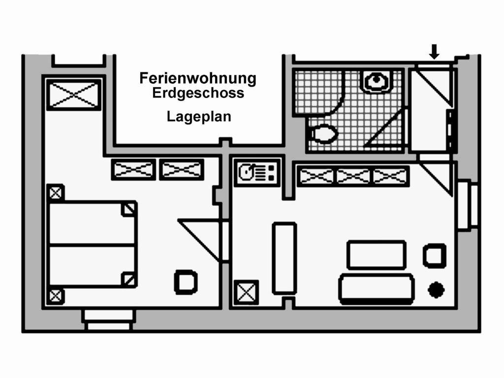 Pension Schwarz 巴特尚道 外观 照片